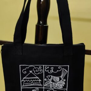 Canvas Tote bag - Hand Painted