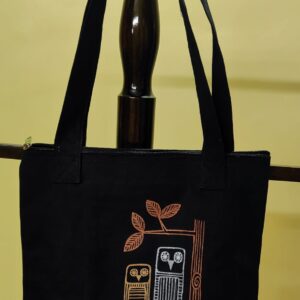 Canvas Tote bag - Hand Painted