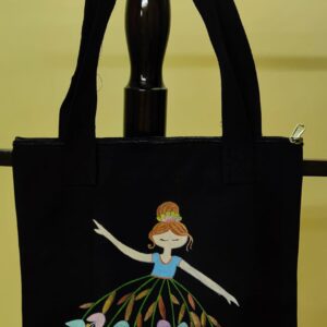 Canvas Tote bag - Hand Painted