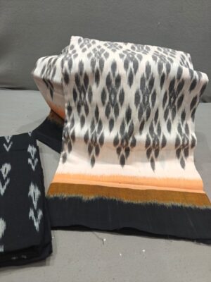 Pachampally pure marshalised cotton saree