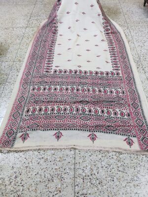 Gachhi by Gachhi Tassure Saree with Katha stitch work
