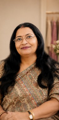 Mrs. Jhuma Ghosh, Founder and Creative Director of Chirantani Boutique