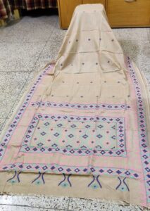 Material Half Tassure  Gujrati Work