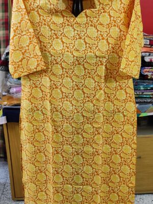 Pure Cotton Kurti — Paisley Print